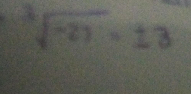 True or false 3√-27 + or-3 \sqrt[3]{ - 27 } = + ( - )3 ​-example-1