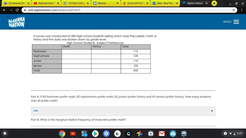 I need help with part b-example-1