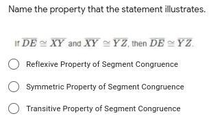 Name the property that the statement illustrates.-example-1