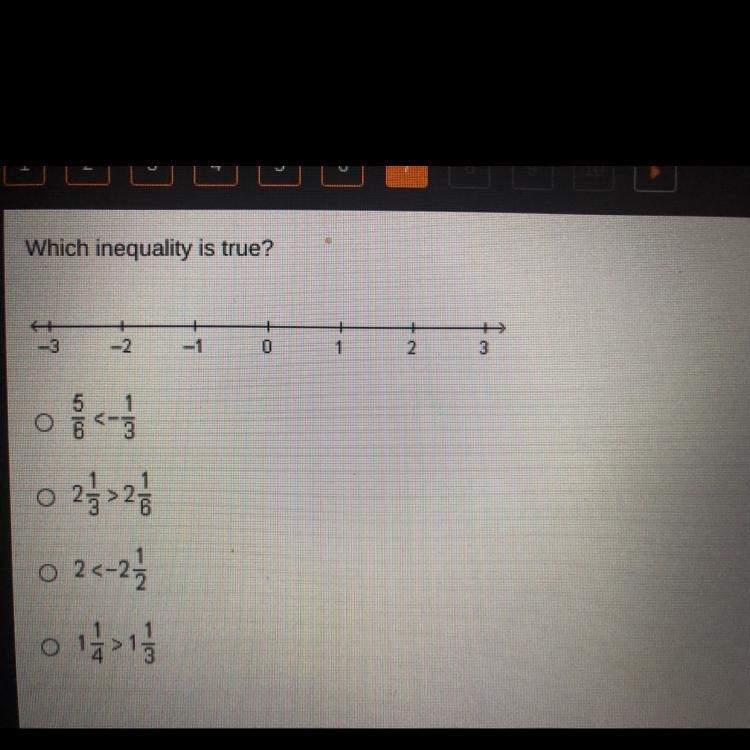 Which inequality is true?-example-1