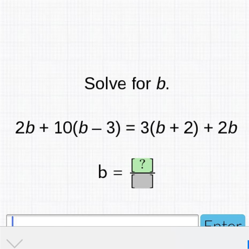 Solve for b help me out-example-1