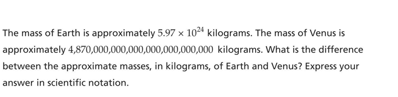 Ok so this question is about scientific notation. Which isn’t hard. But the numbers-example-1