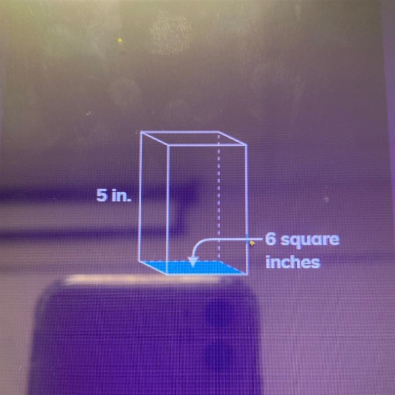 Whats the area of the base?-example-1