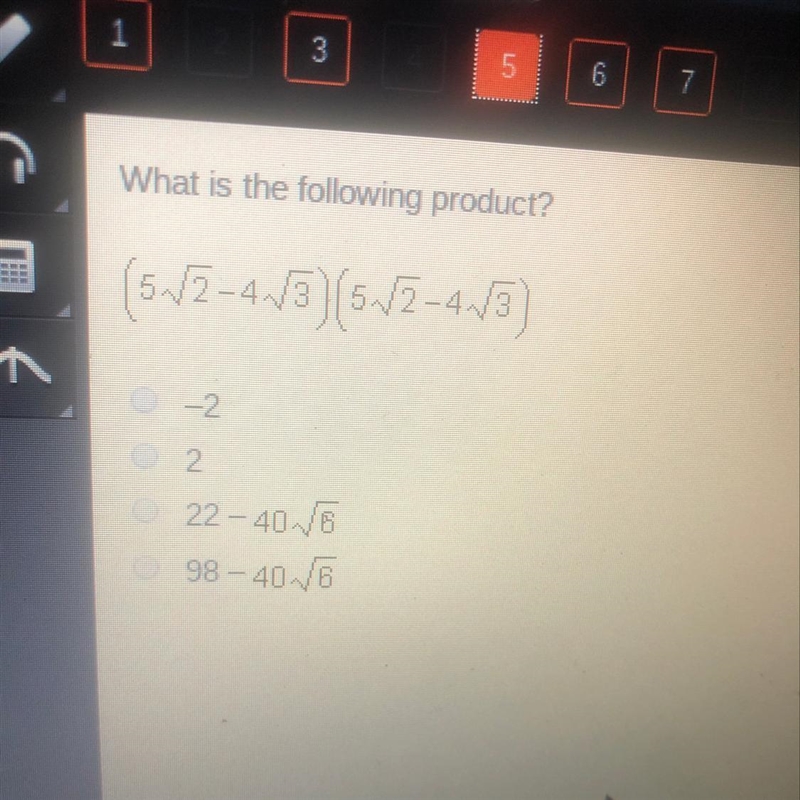 What is the following product?-example-1