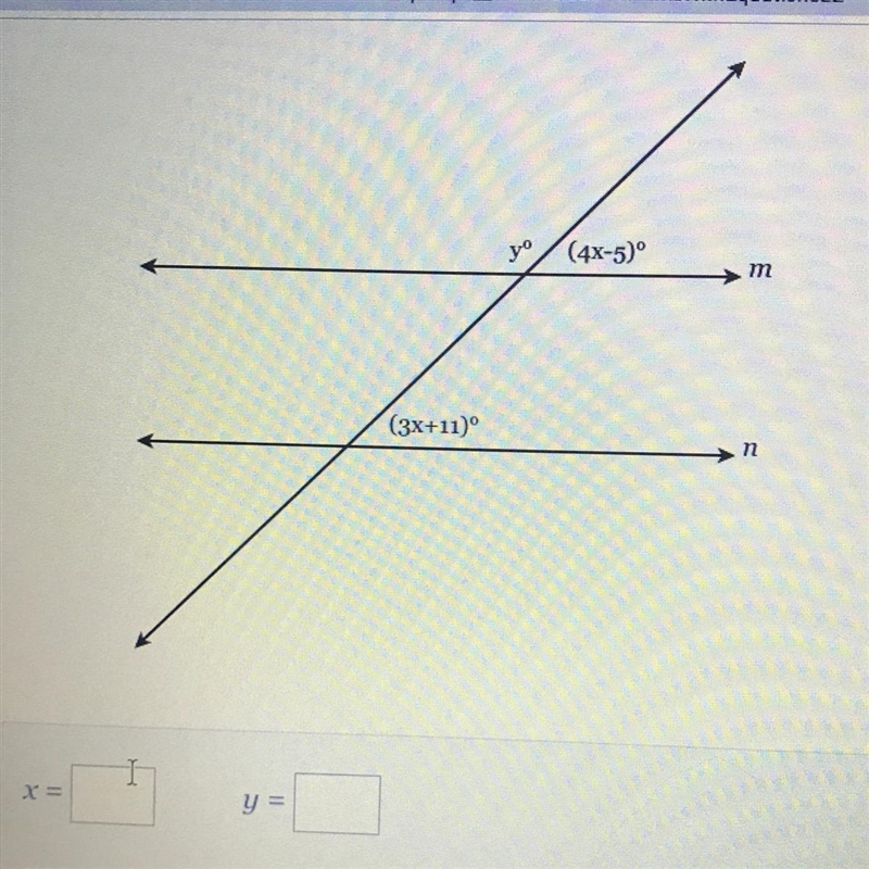 Need to find what x and y equals-example-1