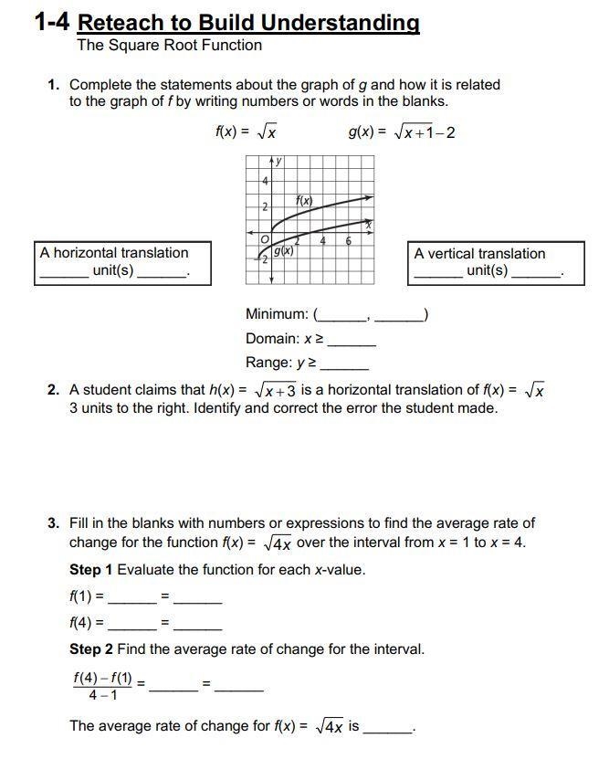 Please help me answer these questions about root functions. (See attatched Picture-example-1