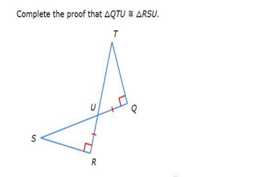 Complete the proof please. A. SAS B. ASA C. AAS D.HL-example-1