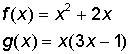 Which table correctly represents these functions?-example-1