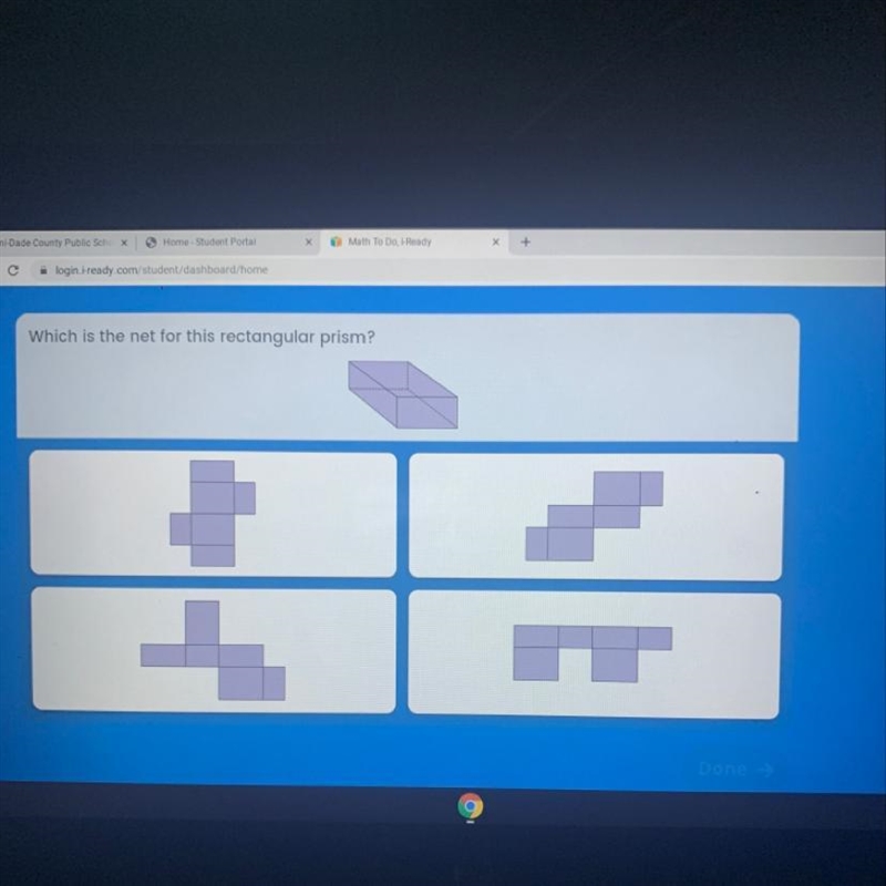 Which is the net for this rectangular prism? ASAP-example-1