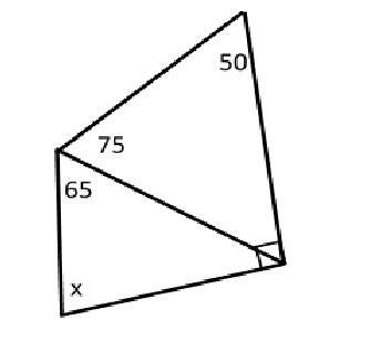 What is the value of X? A: 125 B: 110 C: 35 D: 55-example-1