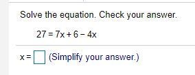 What is x in the equation?-example-1