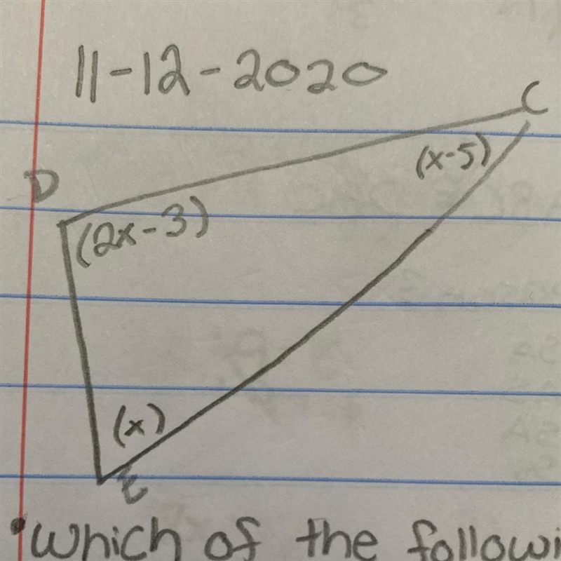 What is the measure of..... Angle C- Angle D- Angle E--example-1