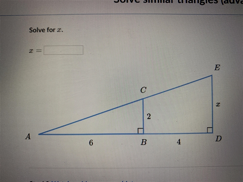 Solve for x can someone please help me please answer-example-1