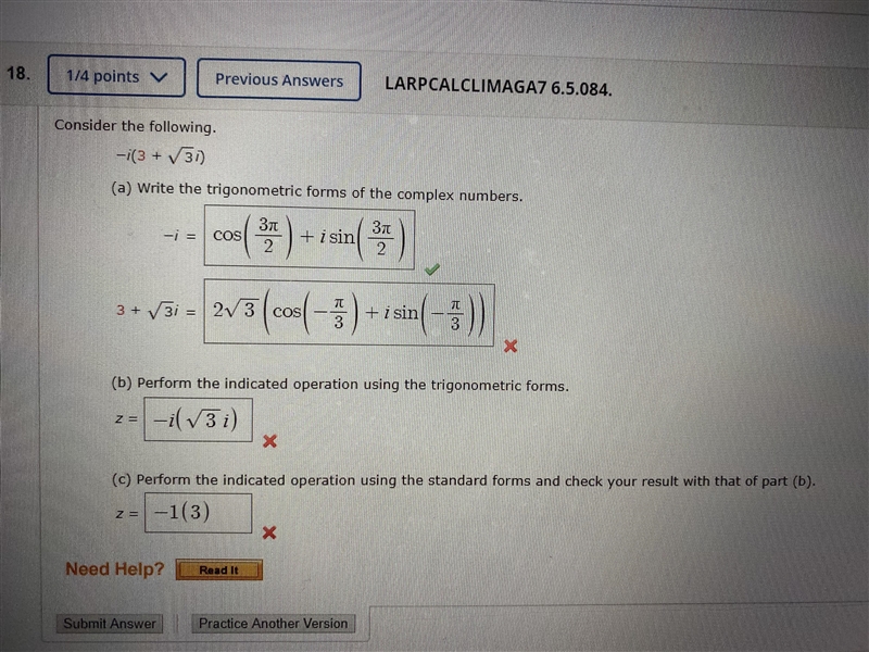 How do I solve for the trigonometric forms?-example-1