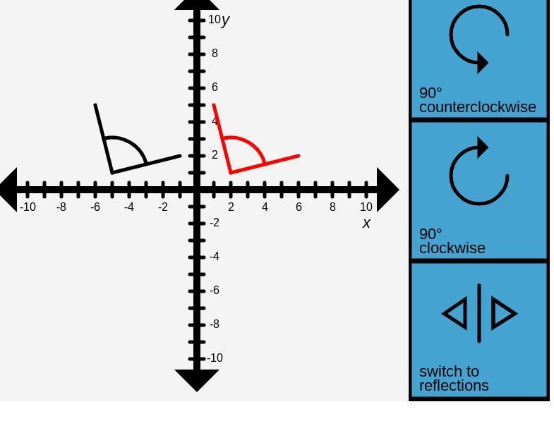 Open the parallel lines translation application. The right set of parallel lines is-example-2