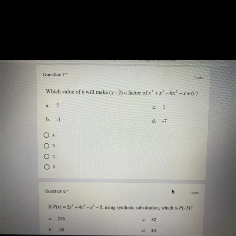 Questions 7 and 8 multiple choice-example-1