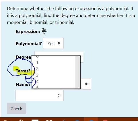 I need help in Algebra1 cp with the terms in this picture-example-1