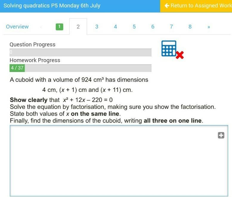 Please help mee plzzzzz...solving quadratics​-example-1