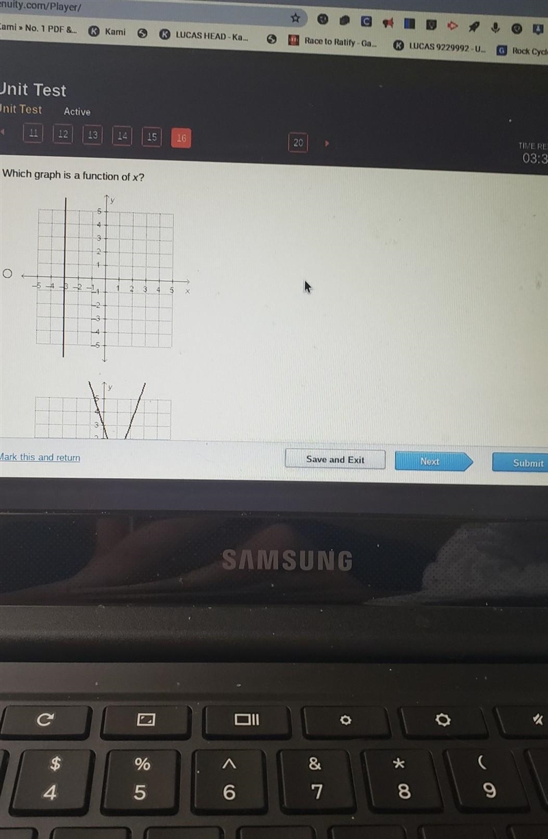 Which graph function of x?​-example-1