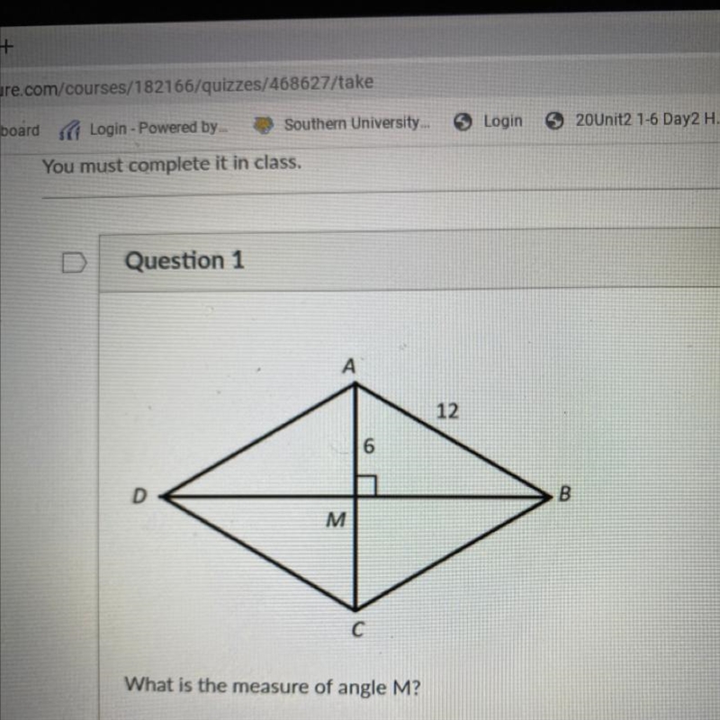 What is the measure of angle M?-example-1