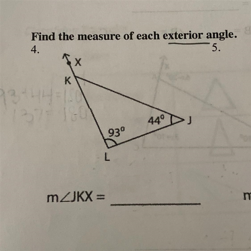 Find the measure of each exterior angle.-example-1