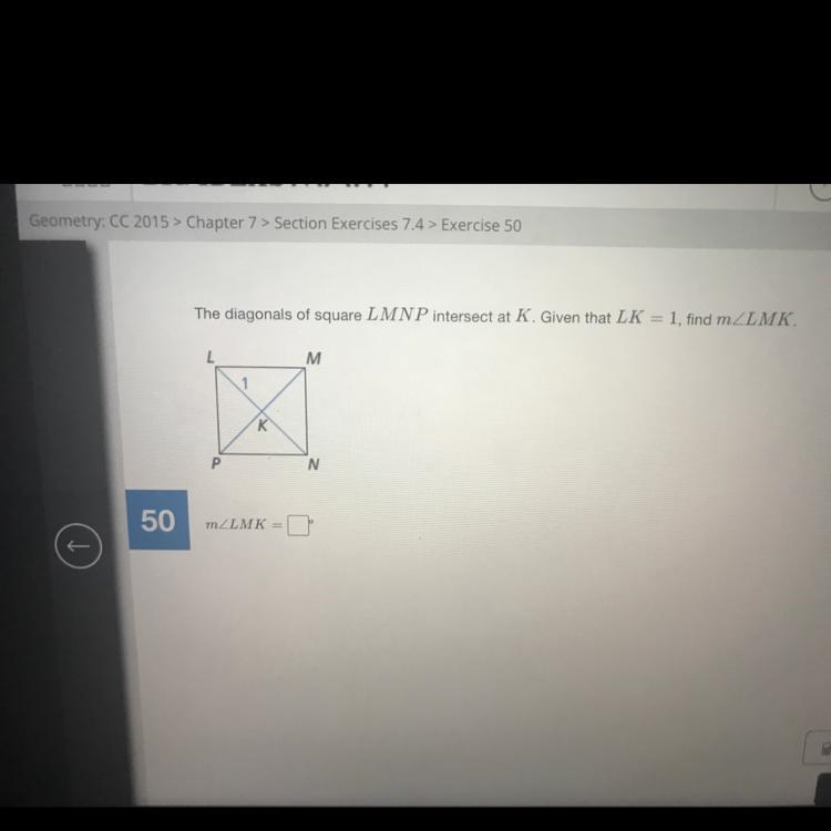 What is the measurement of LMK? Please show all work on how you got your answer-example-1