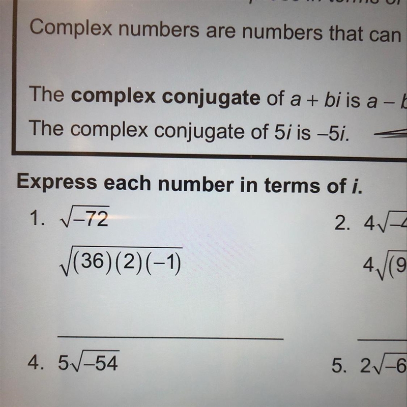 I need help for #1 (an explanation would be great too).-example-1