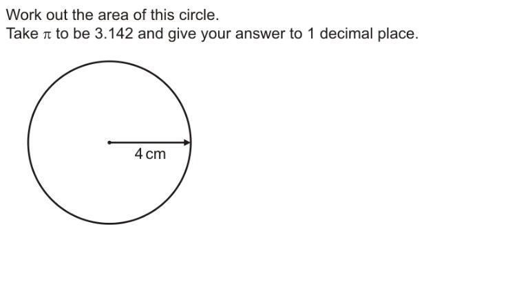 Work out the area of a circle-example-1