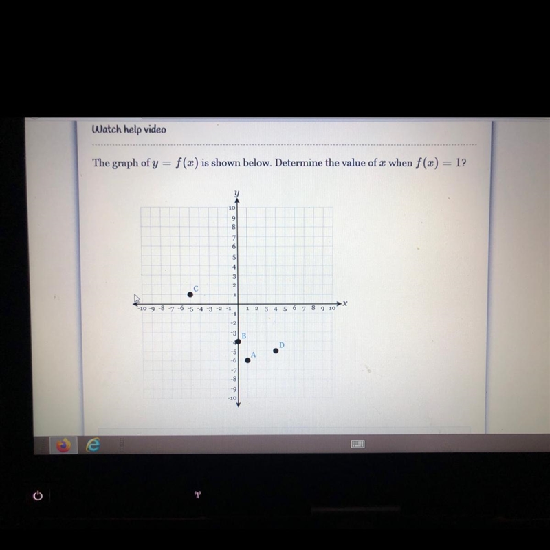 Graph please help x and y values-example-1