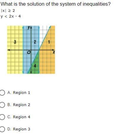 Is the right answer c. region 4?-example-1