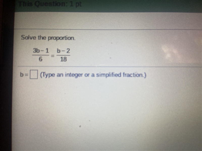 Solve the proportion-example-1