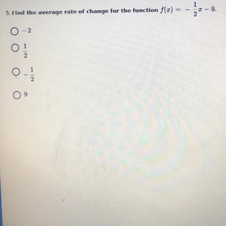 Help hurry pls. We are doing average rate of change and I need help-example-1