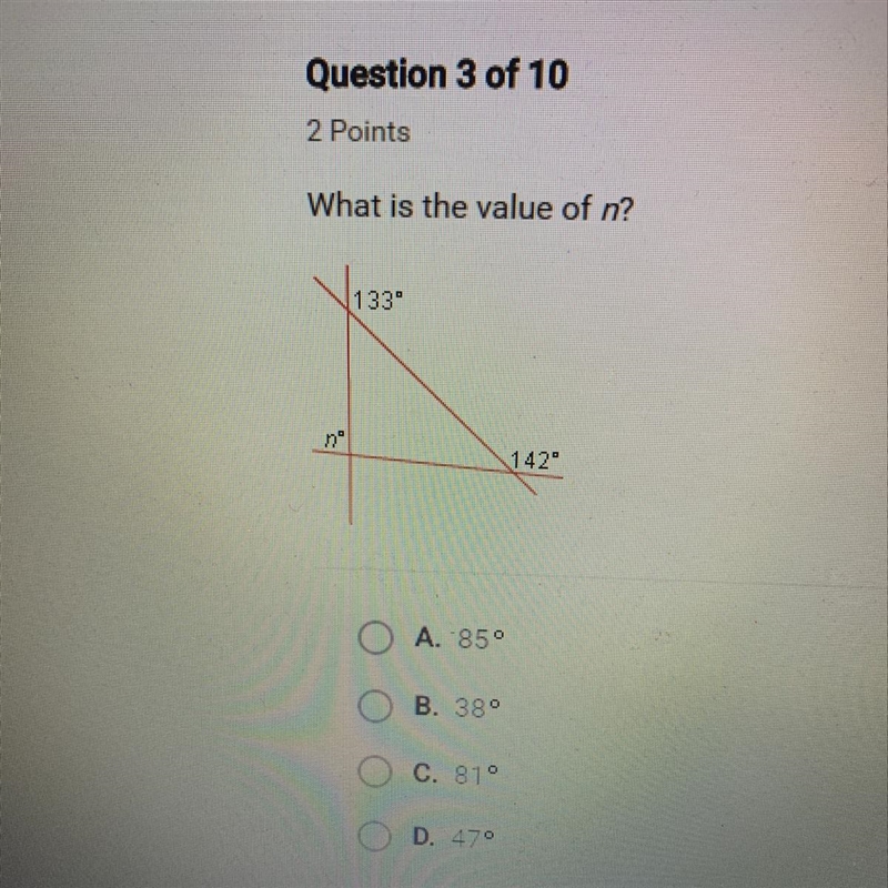 What is the value of n ?-example-1