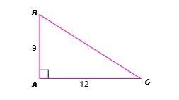 What is the length of BC in the right triangle below-example-1