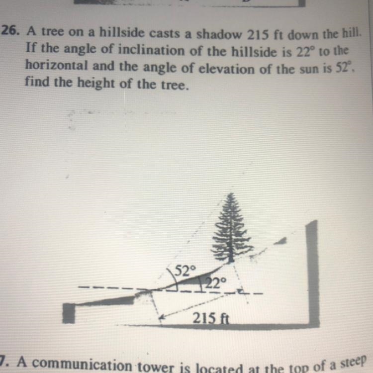 26. Law of sines, please give a step by step explanation-example-1