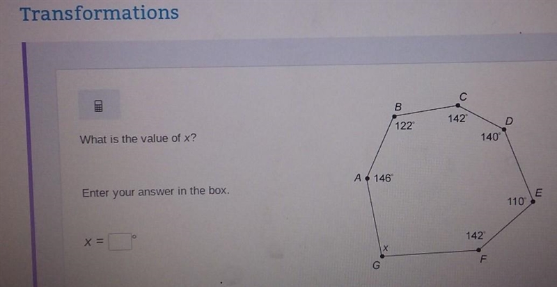 What is the value of x? Enter your answer in the box. ​-example-1