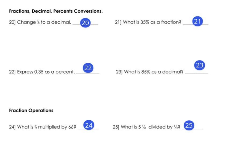 20 points! 24, and 25 has to be in simplest form. JUST NEED HELP ON 24 AND 25!-example-1