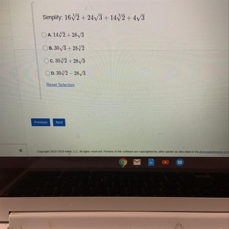 Can someone please help me ASAP (Radical expressions)-example-1