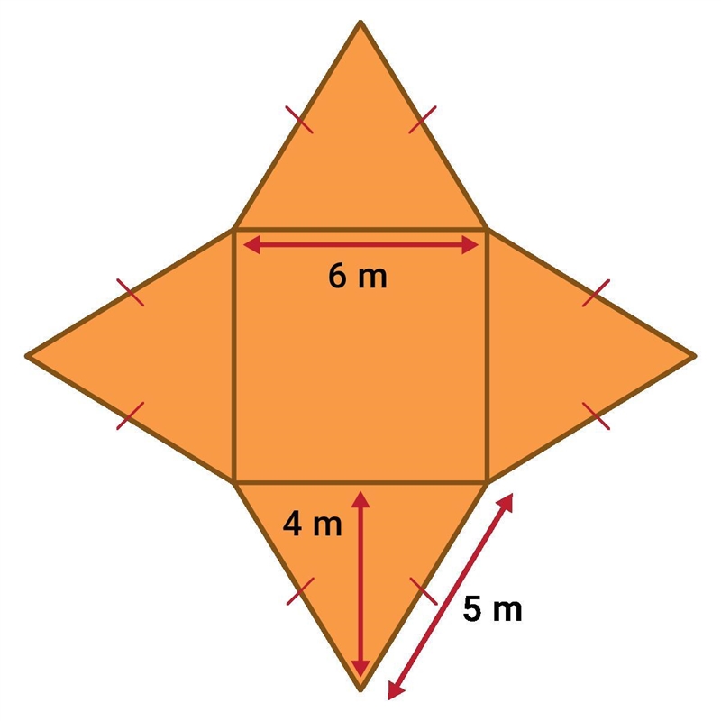 A climbing structure needs to be built in the shape of a square-based pyramid. Look-example-1