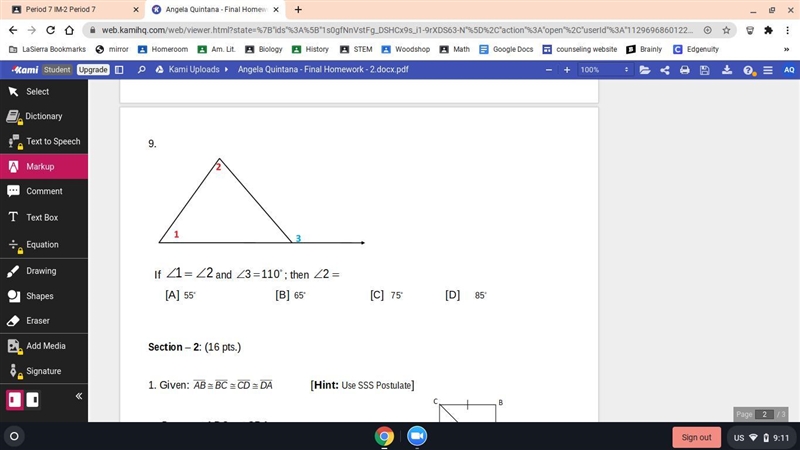 Can anyone help with number 9 please-example-1