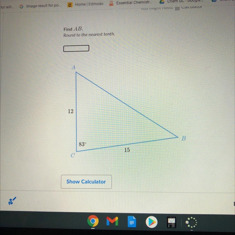 Find AB Round to the nearest tenth.-example-1