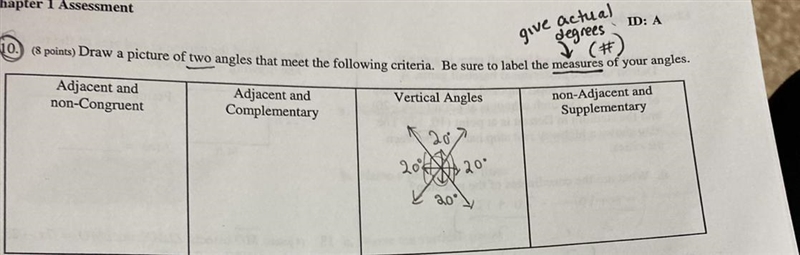 Easy geometry angles Please help I’m rly stuck!! Show work!-example-1