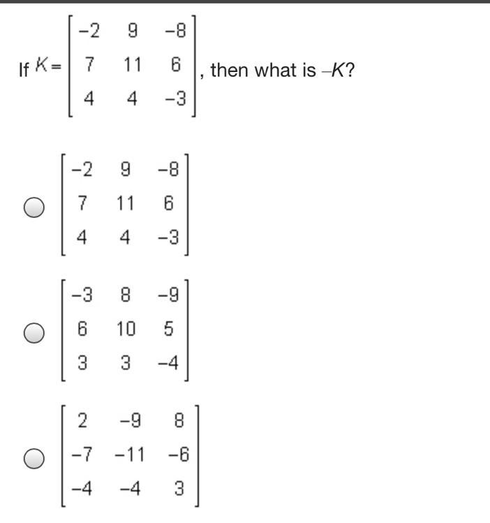 If k=, then what is –K?-example-1