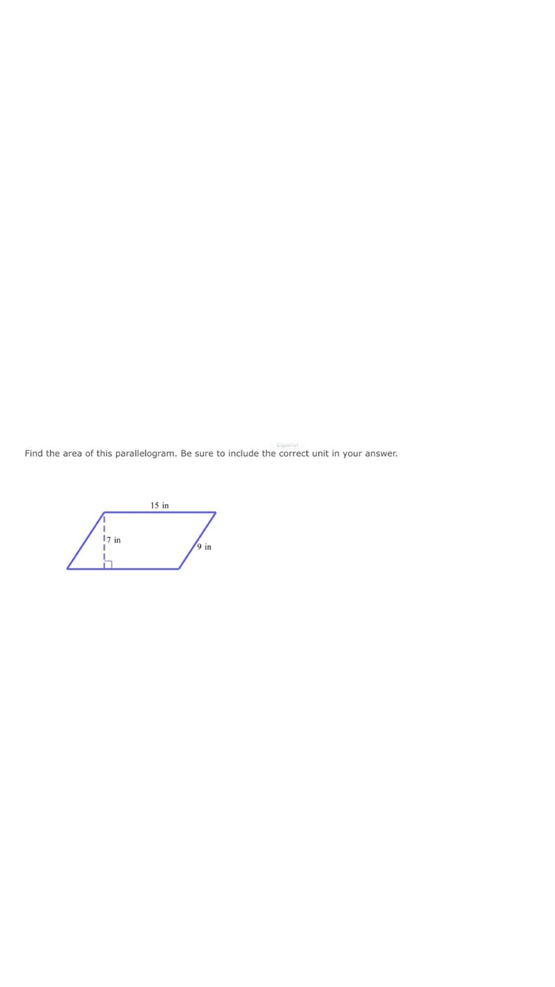 Find the area of this parallelogram.-example-1