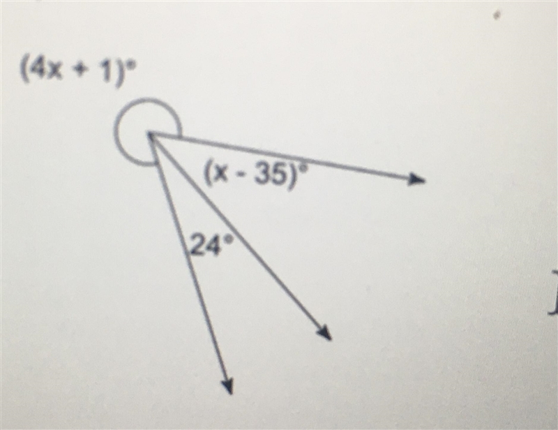 Find the value of x. PLEASE HELP - test tomorrow The answer is 74. I need to show-example-1