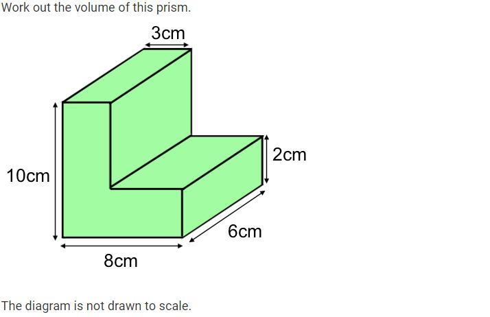 Work out the volume of this prism.-example-1