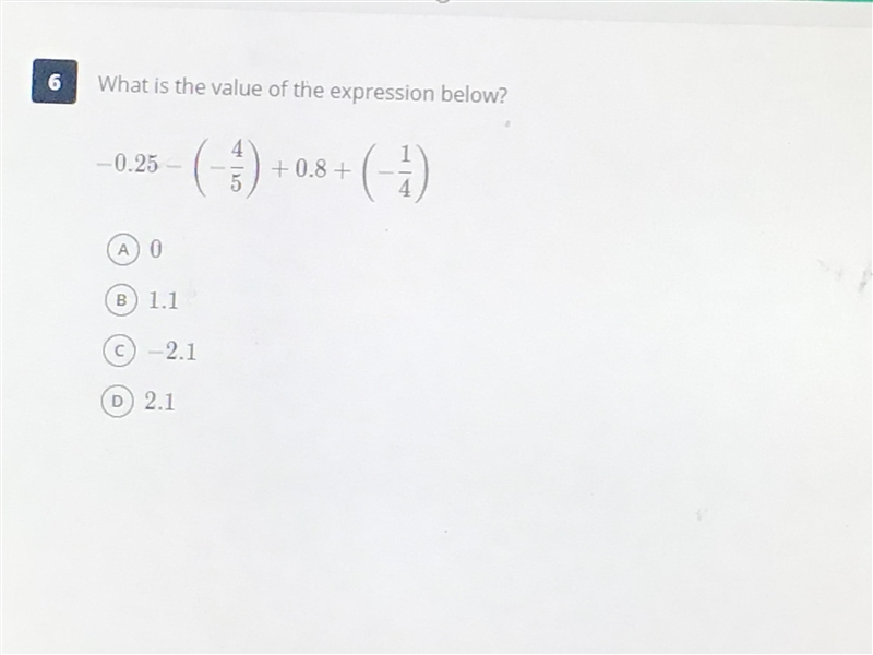 What is the value of expression below?-example-1