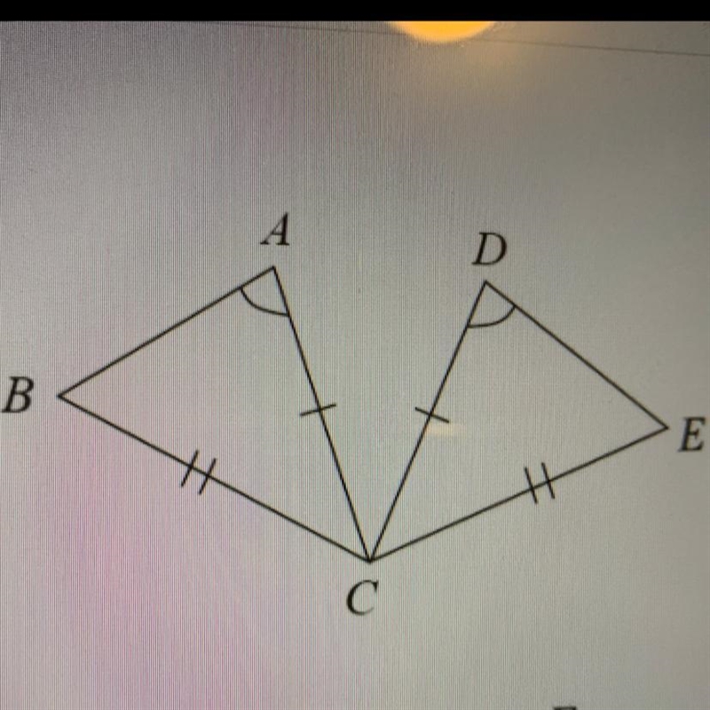 Please help Match the picture to the reason that would prove the triangles congruent-example-1