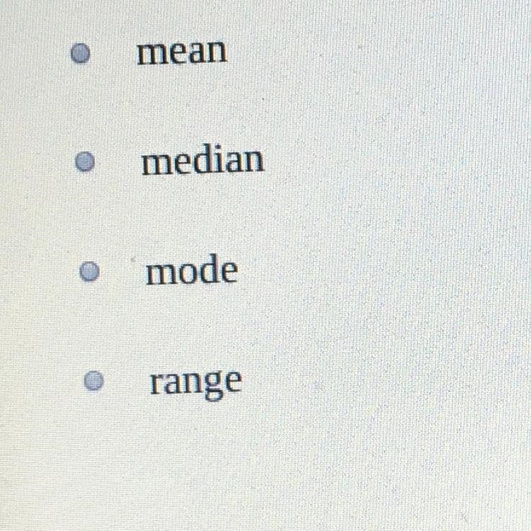 The list below shows the amount of money Hannah earned mowing lawns for the past five-example-1