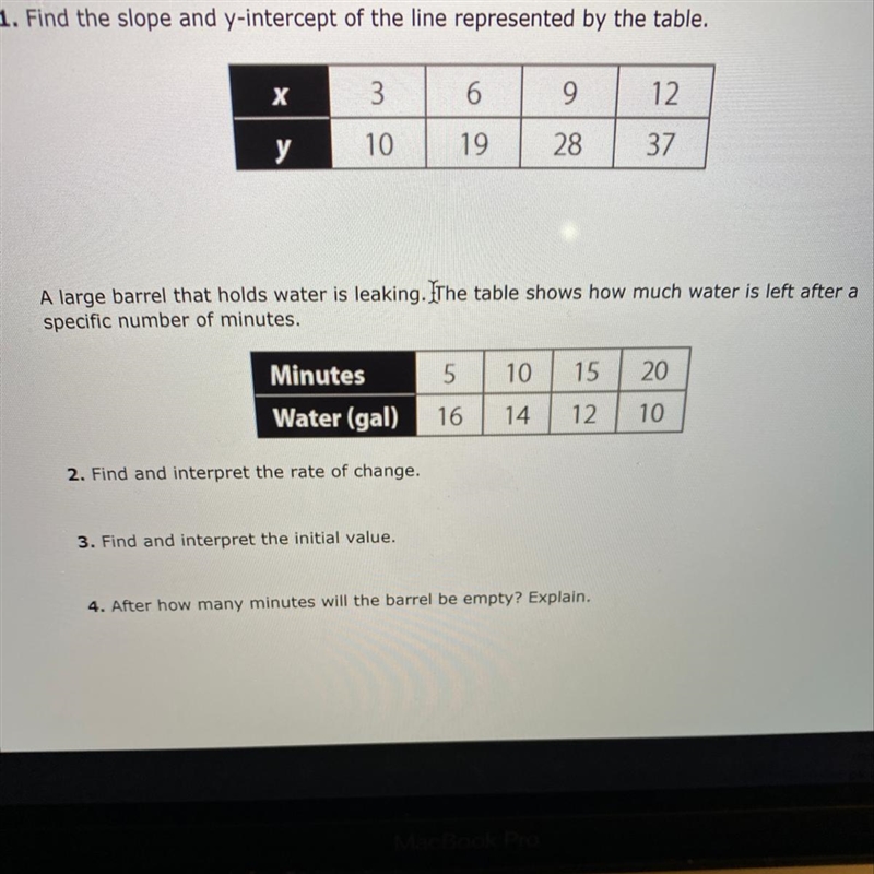 Can someone help me on questions #3 and #4. Please and thank you.-example-1